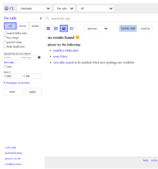 Craigslist feedback issue